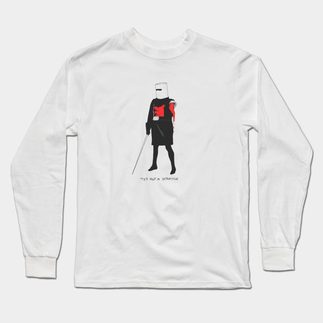 'TIS BUT A SCRATCH Long Sleeve T-Shirt by DeadEyesArt